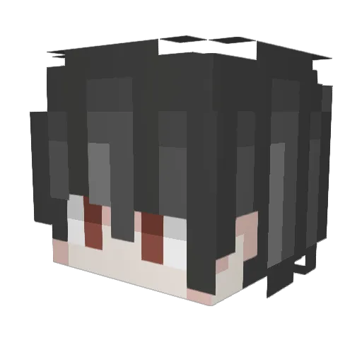 Prof_Valentine Minecraft avatar head, 3D render
