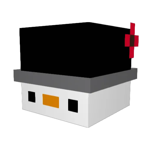ProfesorGoose Minecraft avatar head, 3D render
