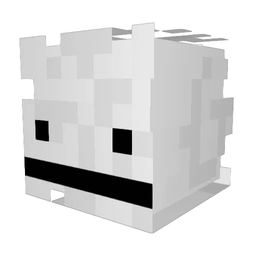 ProfessorDoozy Minecraft avatar head, 3D render