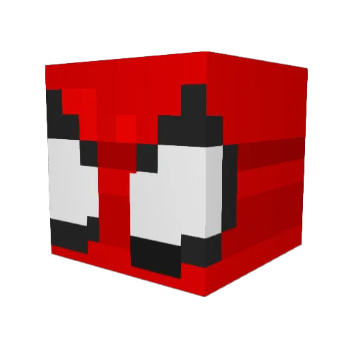 ProfessorLEGO Minecraft avatar head, 3D render