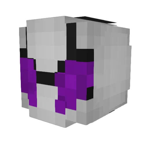 ProfessorOzu Minecraft avatar head, 3D render