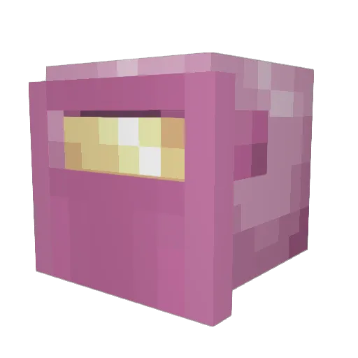 ProfessorPeanut_ Minecraft avatar head, 3D render