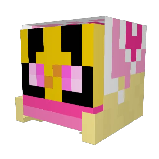 ProfessorToastr Minecraft avatar head, 3D render