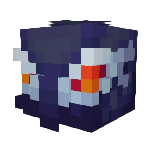 Professor_Potion Minecraft avatar head, 3D render