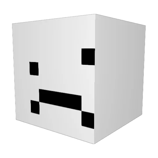 Professor_Ry Minecraft avatar head, 3D render