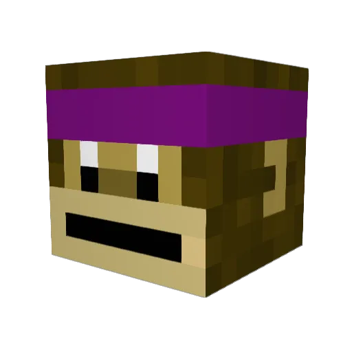 ProffGamer1310 Minecraft avatar head, 3D render