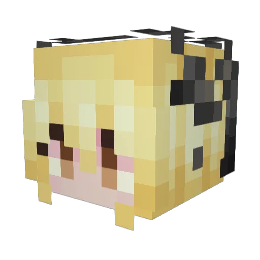 Minecraft-Avatar von ProfiteerE: Kopf als 3D-Render