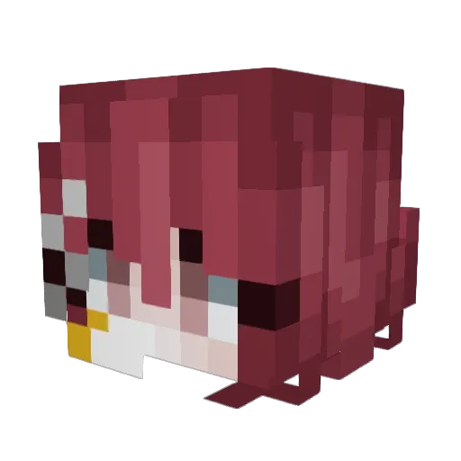 ProfiterDeLaVie Minecraft avatar head, 3D render