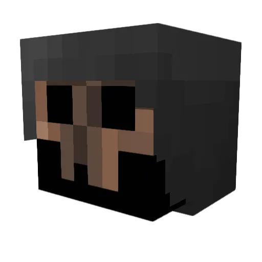 ProgamerVince Minecraft avatar head, 3D render
