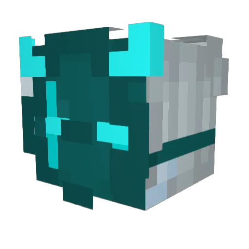 Progamershq Minecraft avatar head, 3D render