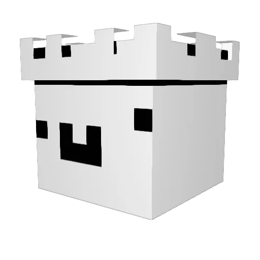 Progmer252 Minecraft avatar head, 3D render