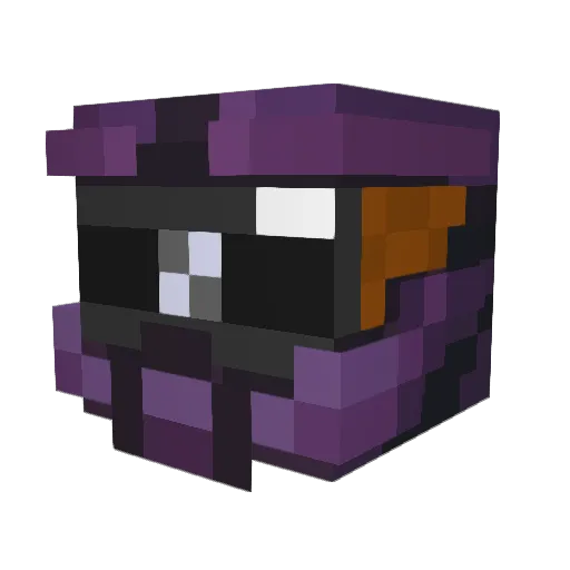 Project9092 Minecraft avatar head, 3D render