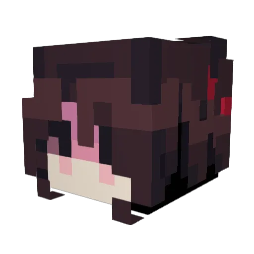 Prolegends Minecraft avatar head, 3D render