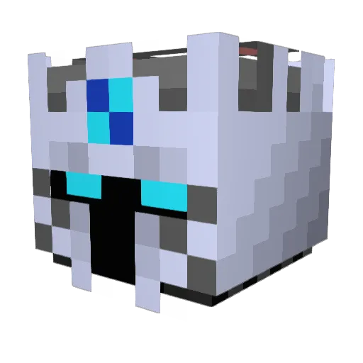 PromethazineHF Minecraft avatar head, 3D render