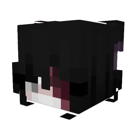 Prometrium Minecraft avatar head, 3D render