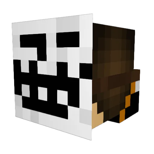 Prominer369 Minecraft avatar head, 3D render