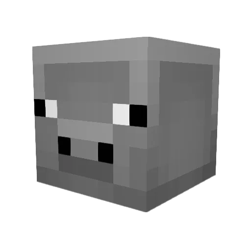 Prominers921 Minecraft avatar head, 3D render