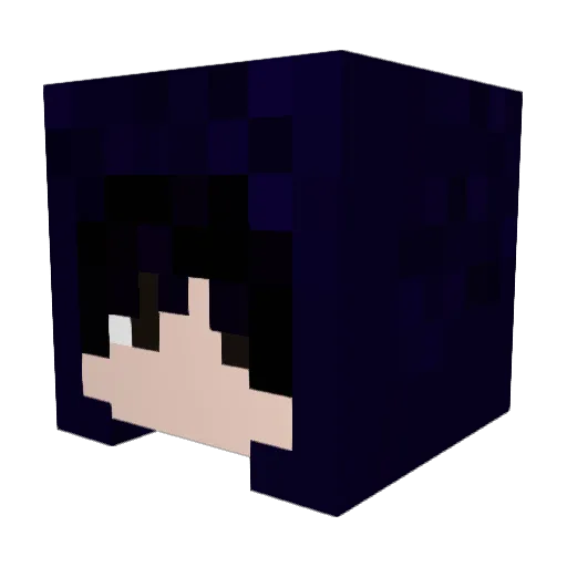 Promise__ Minecraft avatar head, 3D render