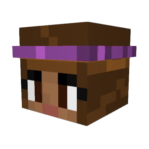 PromisesNothing Minecraft avatar head, 3D render