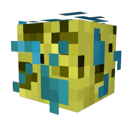 ProngedGoat Minecraft avatar head, 3D render