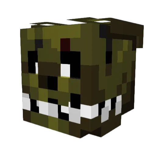PropagandaPanda0 Minecraft avatar head, 3D render