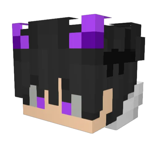 Prophet2789 Minecraft avatar head, 3D render