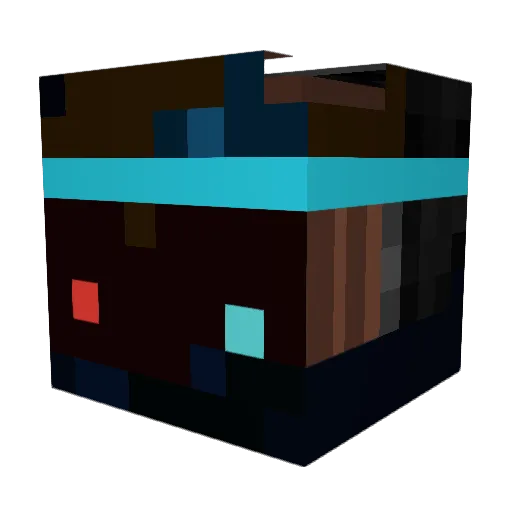 Proplaya1313 Minecraft avatar head, 3D render