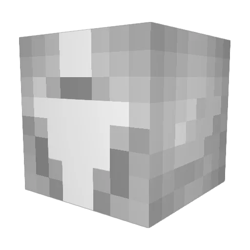 Propper_G Minecraft avatar head, 3D render