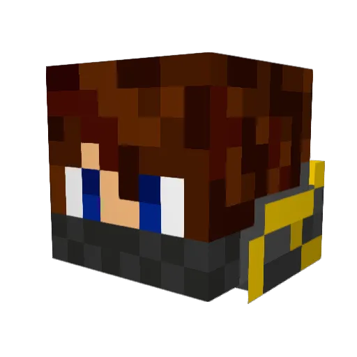 Prorok_254 Minecraft avatar head, 3D render