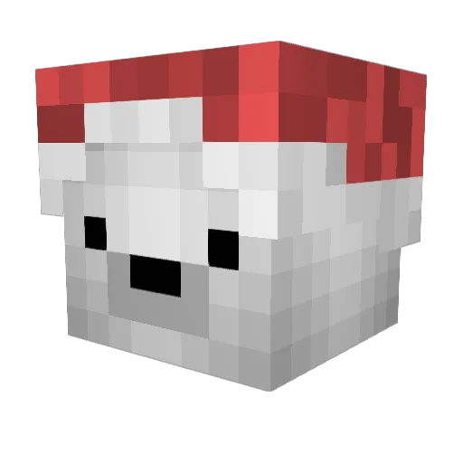 Proscriptions Minecraft avatar head, 3D render