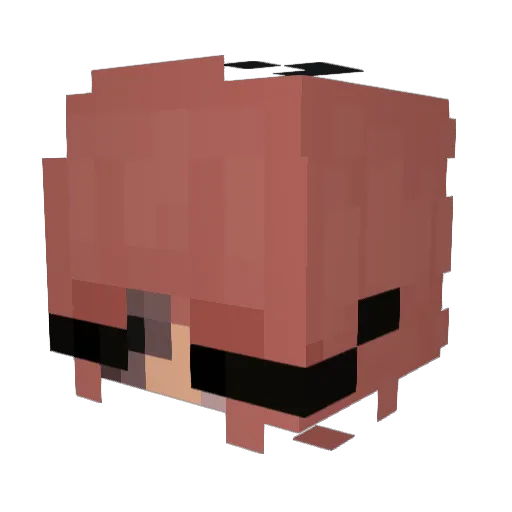 ProsecutedDeer Minecraft avatar head, 3D render