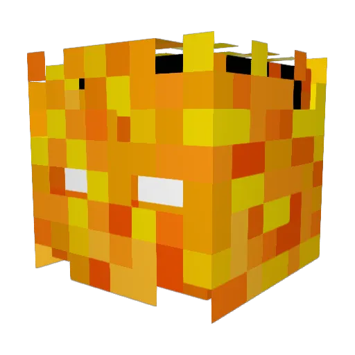 Proshiv6515 Minecraft avatar head, 3D render