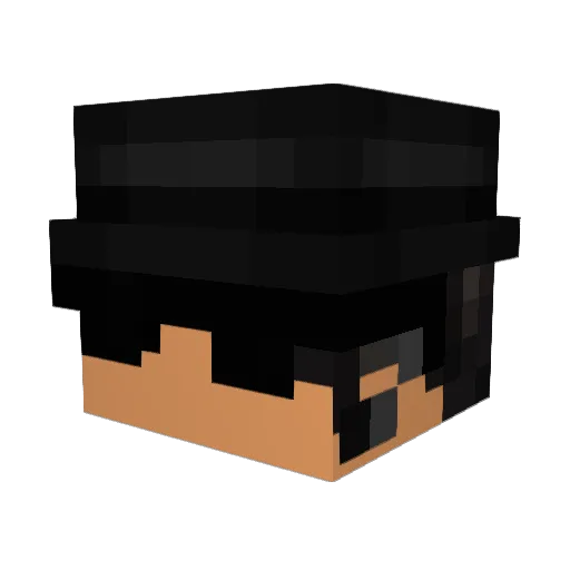Proskills105 Minecraft avatar head, 3D render
