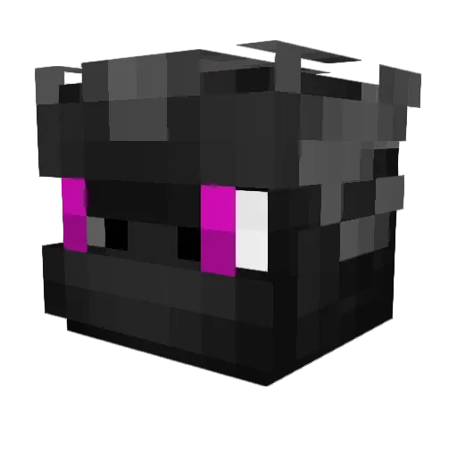Prosnail Minecraft avatar head, 3D render
