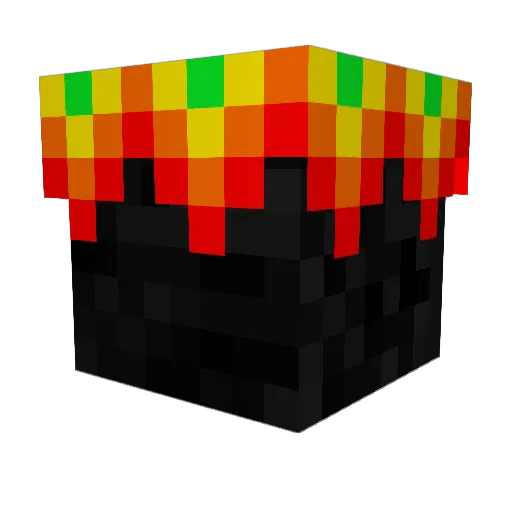 ProsperingSun Minecraft avatar head, 3D render