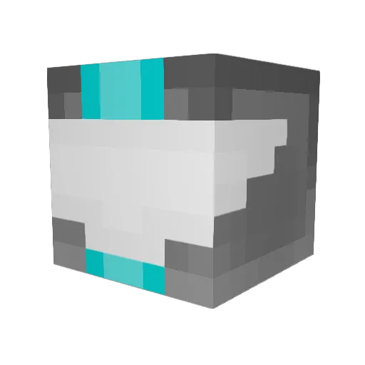 Prosprrr Minecraft avatar head, 3D render