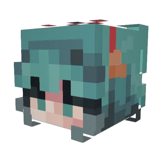 ProstaatKalifaat Minecraft avatar head, 3D render