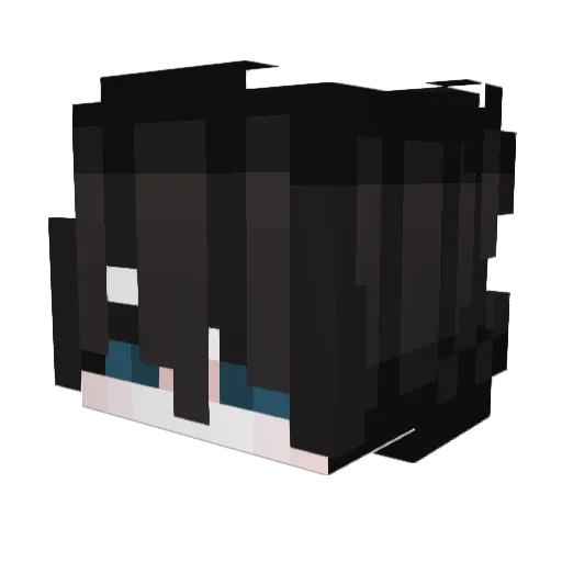 ProtagonistRat Minecraft avatar head, 3D render