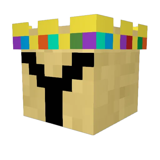 Protectorofchaos Minecraft avatar head, 3D render