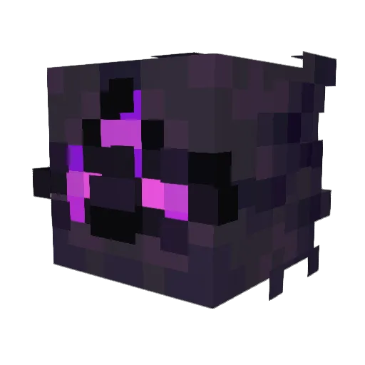 Protogen1902 Minecraft avatar head, 3D render