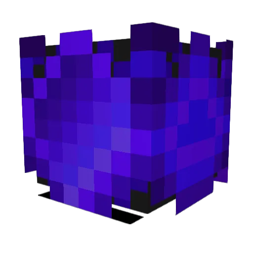 Protoshark62 Minecraft avatar head, 3D render