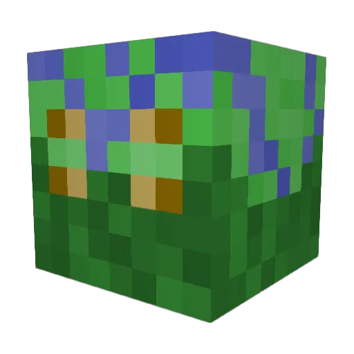 Protoss749 Minecraft avatar head, 3D render
