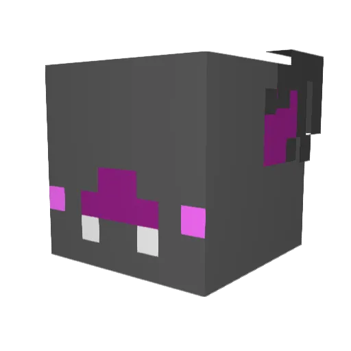Protox05 Minecraft avatar head, 3D render