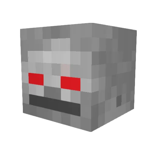 Proud_Ontarian Minecraft avatar head, 3D render
