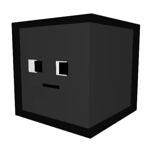 Proviso Minecraft avatar head, 3D render
