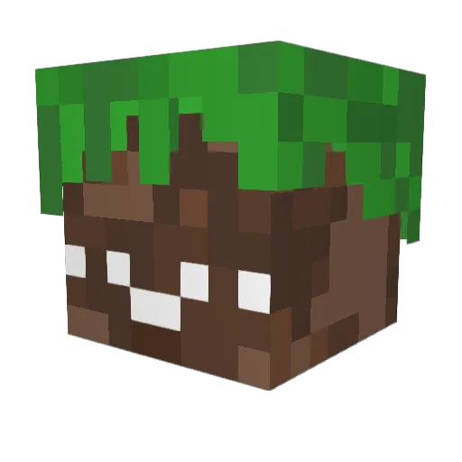 Prowdwing Minecraft avatar head, 3D render
