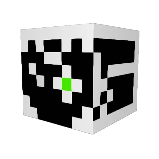 ProxyLazurs Minecraft avatar head, 3D render
