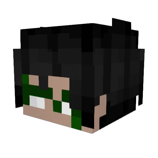 ProxyLovesTea Minecraft avatar head, 3D render