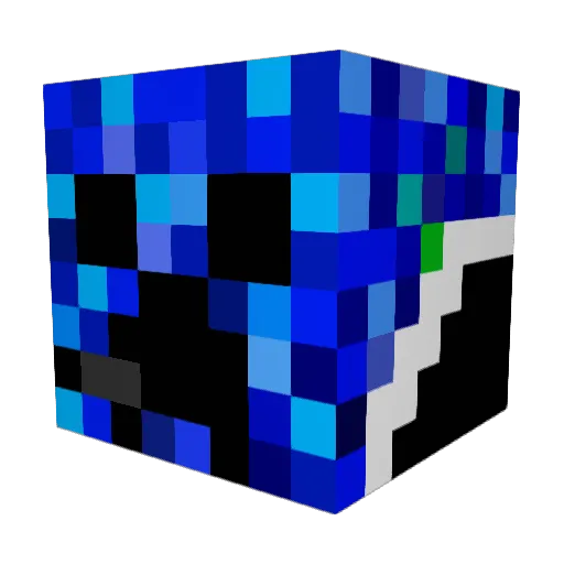 ProxyPx Minecraft avatar head, 3D render