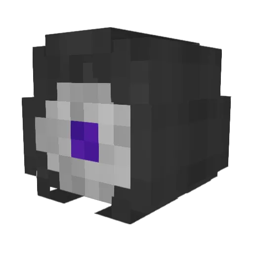 Prronce Minecraft avatar head, 3D render